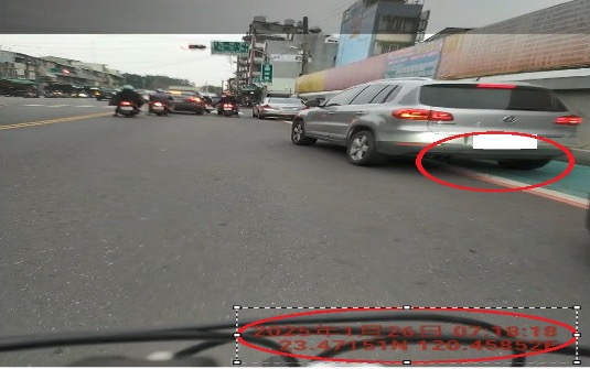 圖3：停車示意圖二